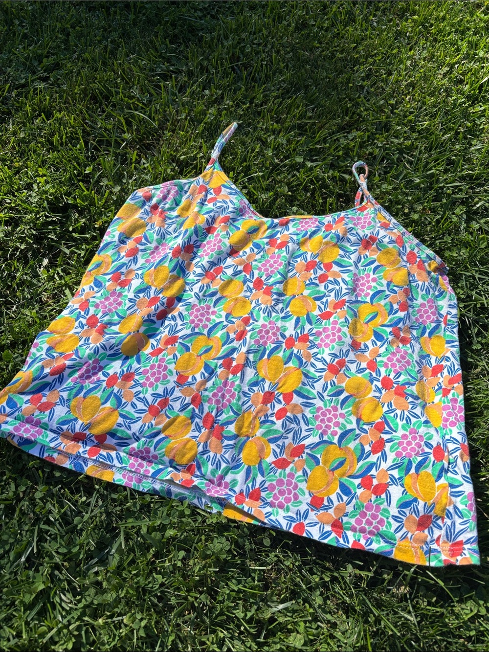 J Crew Fruit Sleep Top